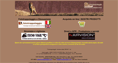 Desktop Screenshot of lnx.fototrappolaggio.net